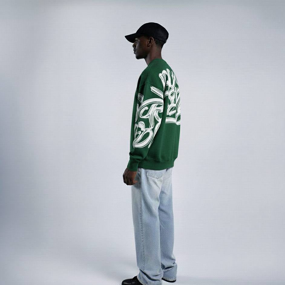 Kynz Green Crew Neck