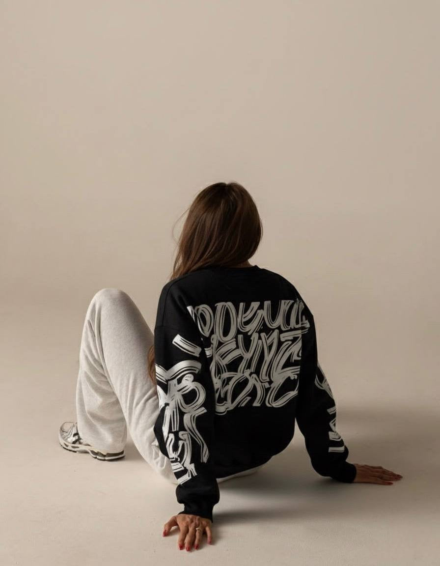 Kynz Black Crew Neck