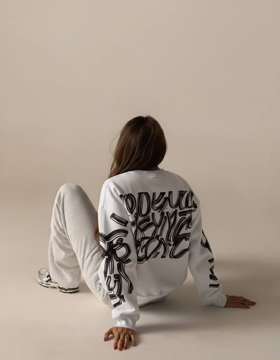 Kynz White Crew Neck