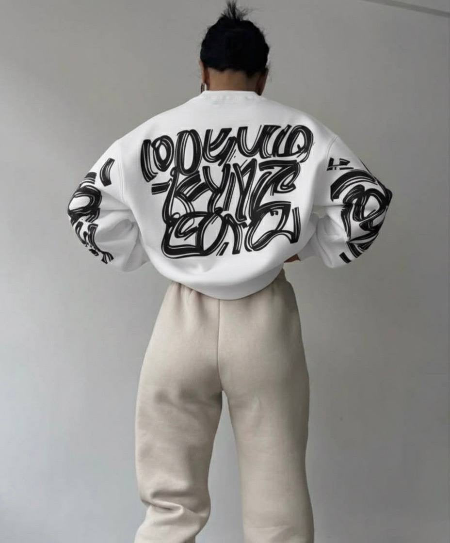 Kynz White Crew Neck